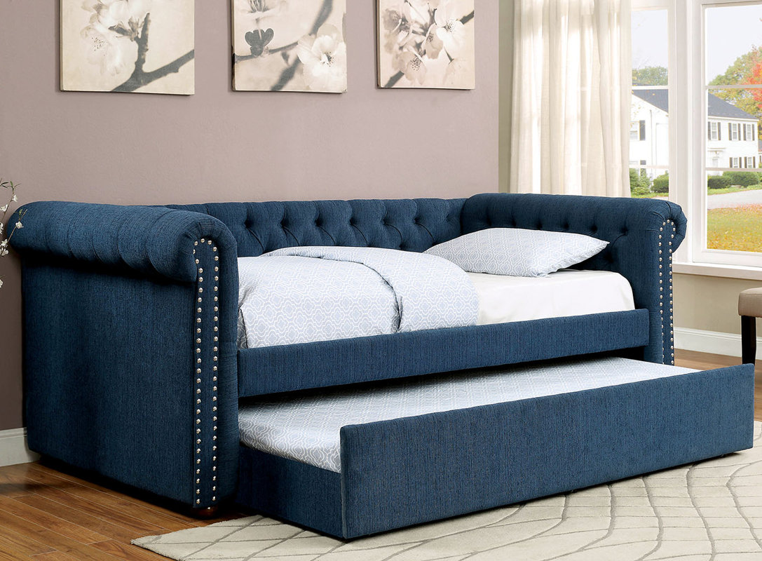 Aj Homes Studio Leona Daybed With Trundle Reviews Wayfair Aj Homes Studio Leona Daybed With Trundle Reviews Wayfair